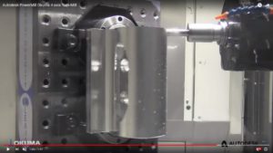 Read more about the article Autodesk PowerMill Okuma 4-axis Turn-Mill
