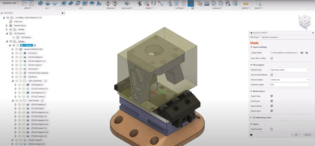 You are currently viewing Fusion 360 Mazak 機台專用外掛 iConnect
