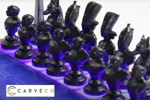 Read more about the article CARVECO 成功製作【埃及風格 LED 國際象棋套裝】